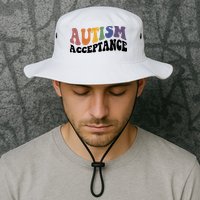Autism Awareness Acceptance Retro Bucket Hat