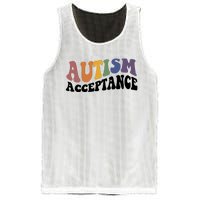 Autism Awareness Acceptance Retro Mesh Reversible Basketball Jersey Tank