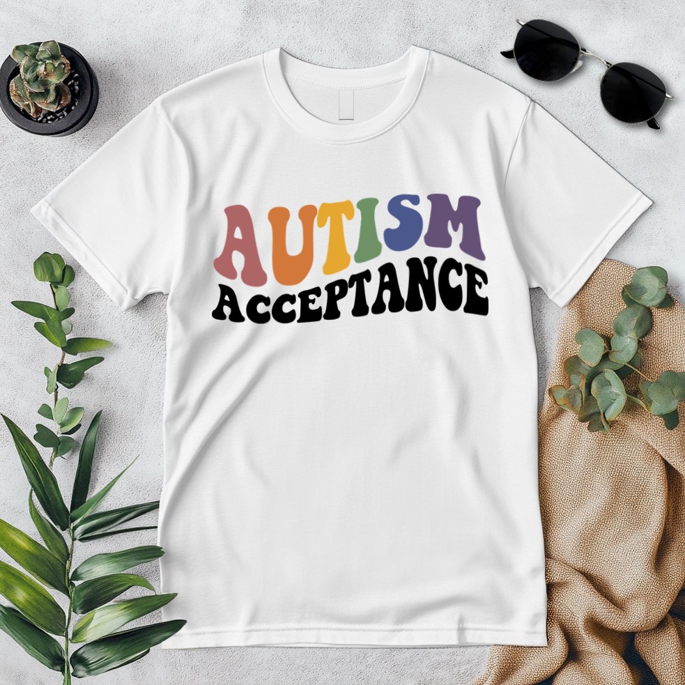Autism Awareness Acceptance Retro Premium T-Shirt