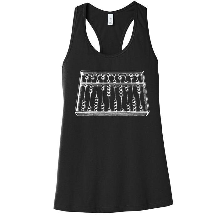 Abacus Accountant Women's Racerback Tank