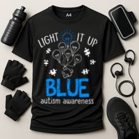 Autism Awareness Autism Support Men Cooling Performance Crew T-Shirt