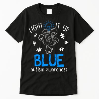 Autism Awareness Autism Support Men Tall T-Shirt