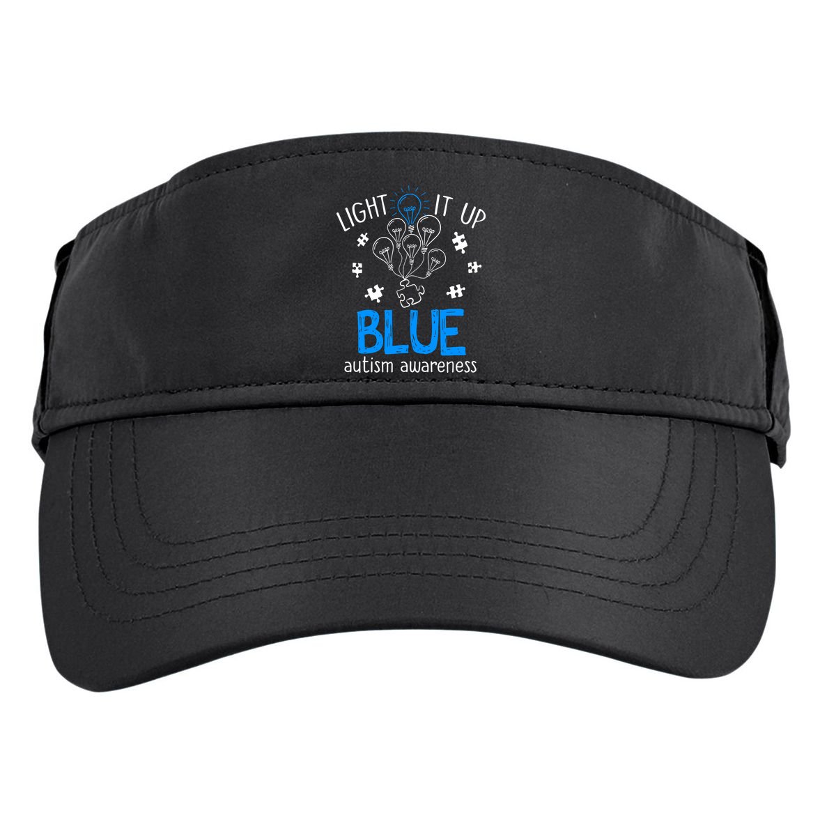 Autism Awareness Autism Support Men Adult Drive Performance Visor