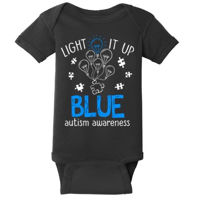 Autism Awareness Autism Support Men Baby Bodysuit