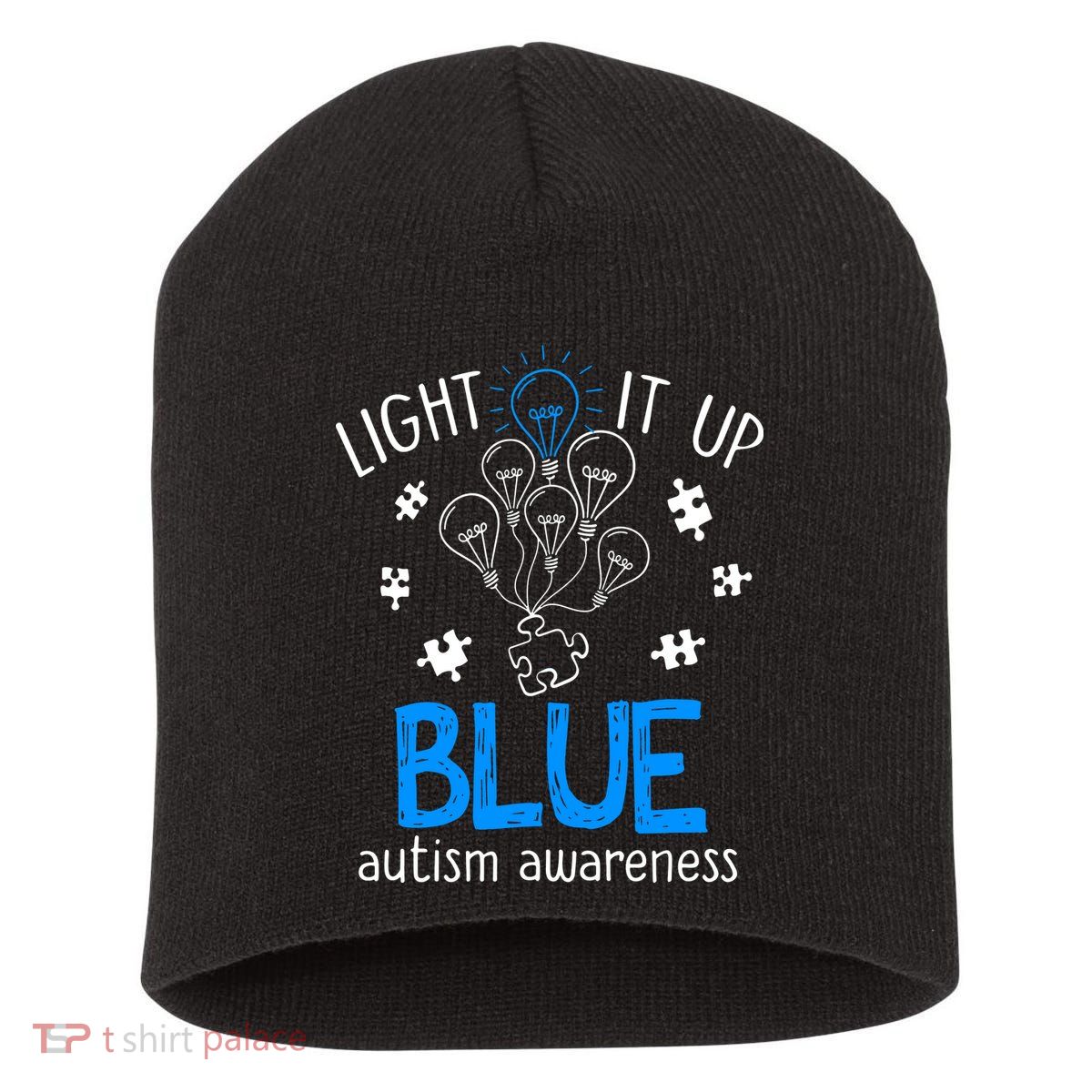Autism Awareness Autism Support Men Short Acrylic Beanie