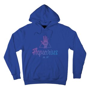 Aquarius Af / Aquarius Birthday Month Astrology And Zodiac Gift Hoodie