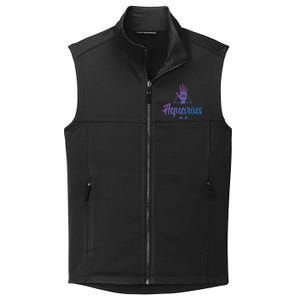 Aquarius Af / Aquarius Birthday Month Astrology And Zodiac Gift Collective Smooth Fleece Vest