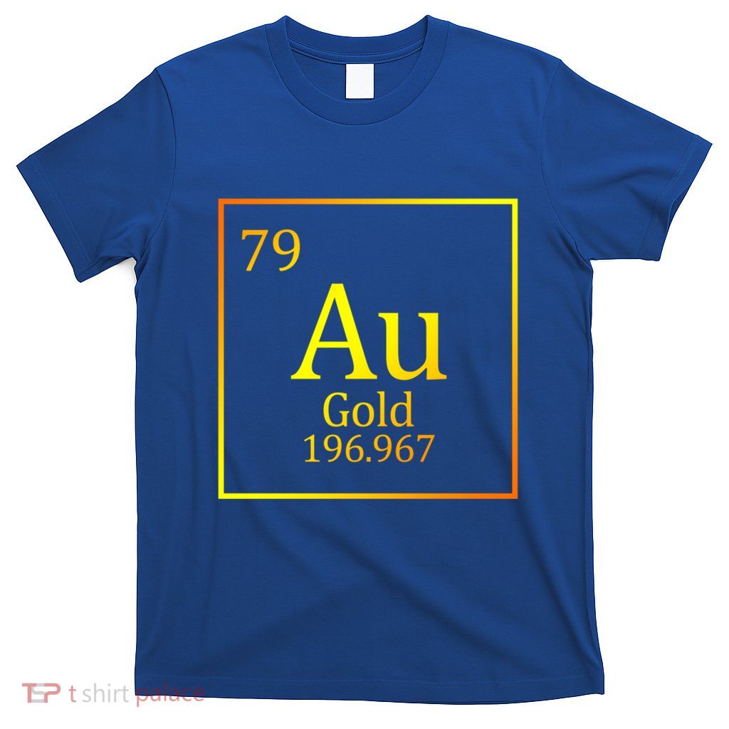 Autism Awareness Autistic Sped Gold Au Elet Autism Gift T-Shirt
