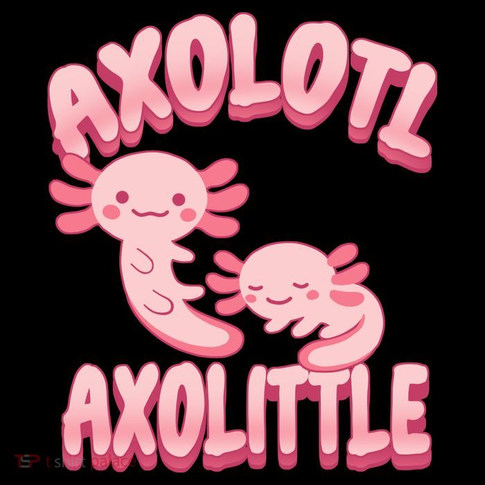 Axolotl Axolittle High Crown Mesh Back Trucker Hat