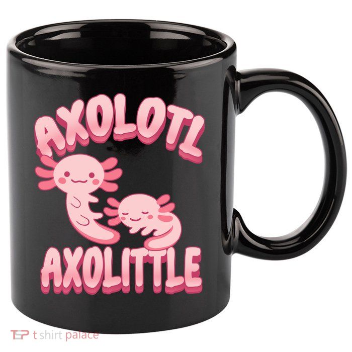 Axolotl Axolittle 11oz C Handle Ceramic Mug