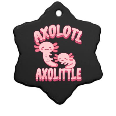 Axolotl Axolittle Ceramic Star Ornament