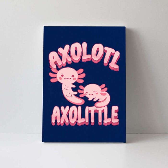 Axolotl Axolittle Canvas