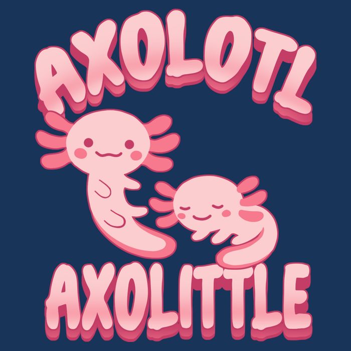 Axolotl Axolittle Drawstring Bag