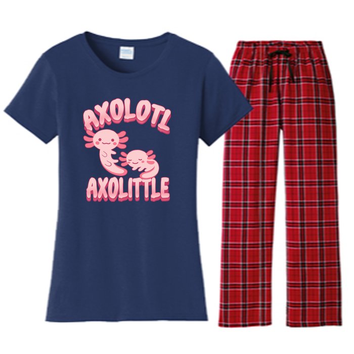 Axolotl Axolittle Women's Flannel Pajama Set