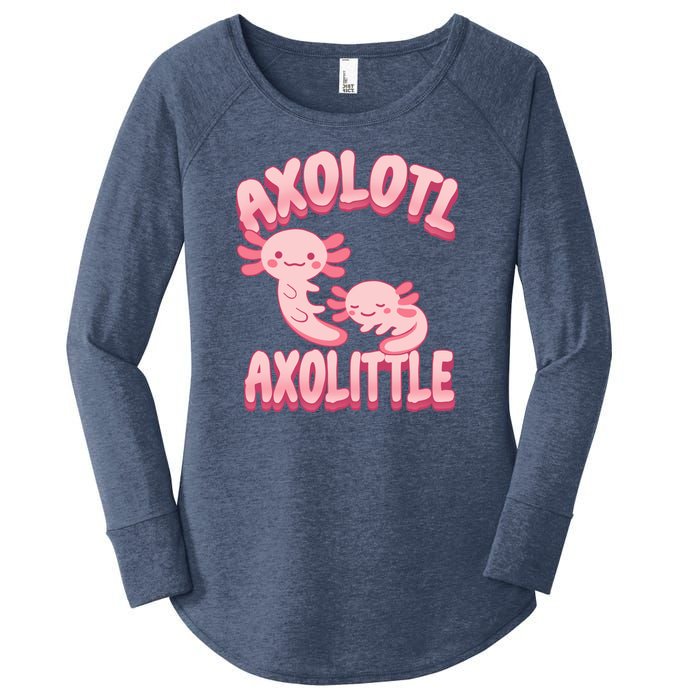 Axolotl Axolittle Women's Perfect Tri Tunic Long Sleeve Shirt