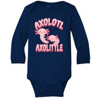 Axolotl Axolittle Baby Long Sleeve Bodysuit