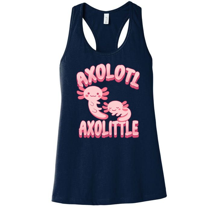 Axolotl Axolittle Women's Racerback Tank