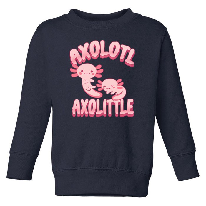 Axolotl Axolittle Toddler Sweatshirt