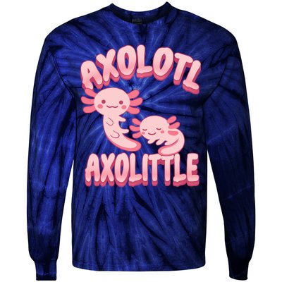 Axolotl Axolittle Tie-Dye Long Sleeve Shirt