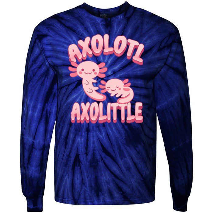 Axolotl Axolittle Tie-Dye Long Sleeve Shirt