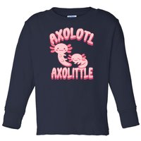 Axolotl Axolittle Toddler Long Sleeve Shirt