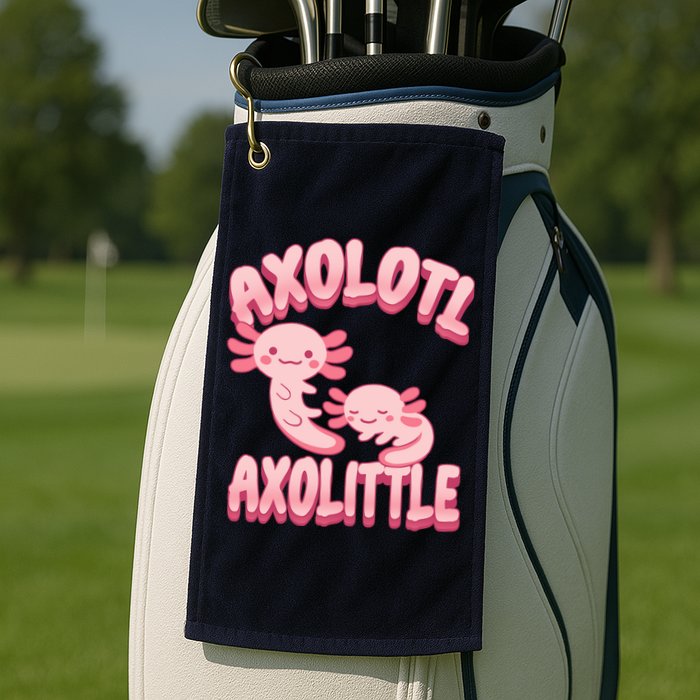 Axolotl Axolittle Golf Towel