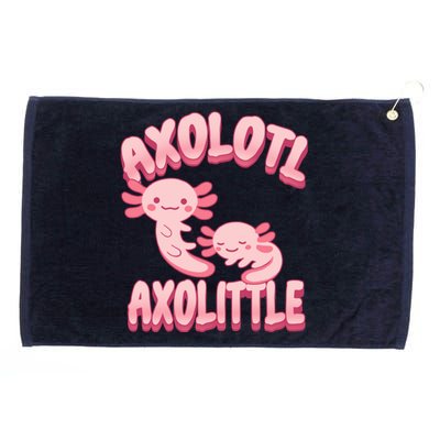 Axolotl Axolittle Grommeted Golf Towel