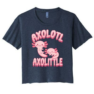 Axolotl Axolittle Women's Crop Top Tee