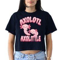 Axolotl Axolittle Crop Top