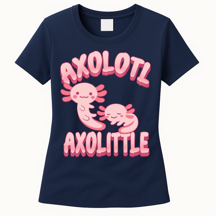 Axolotl Axolittle Womens T-Shirt