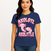 Axolotl Axolittle Womens T-Shirt