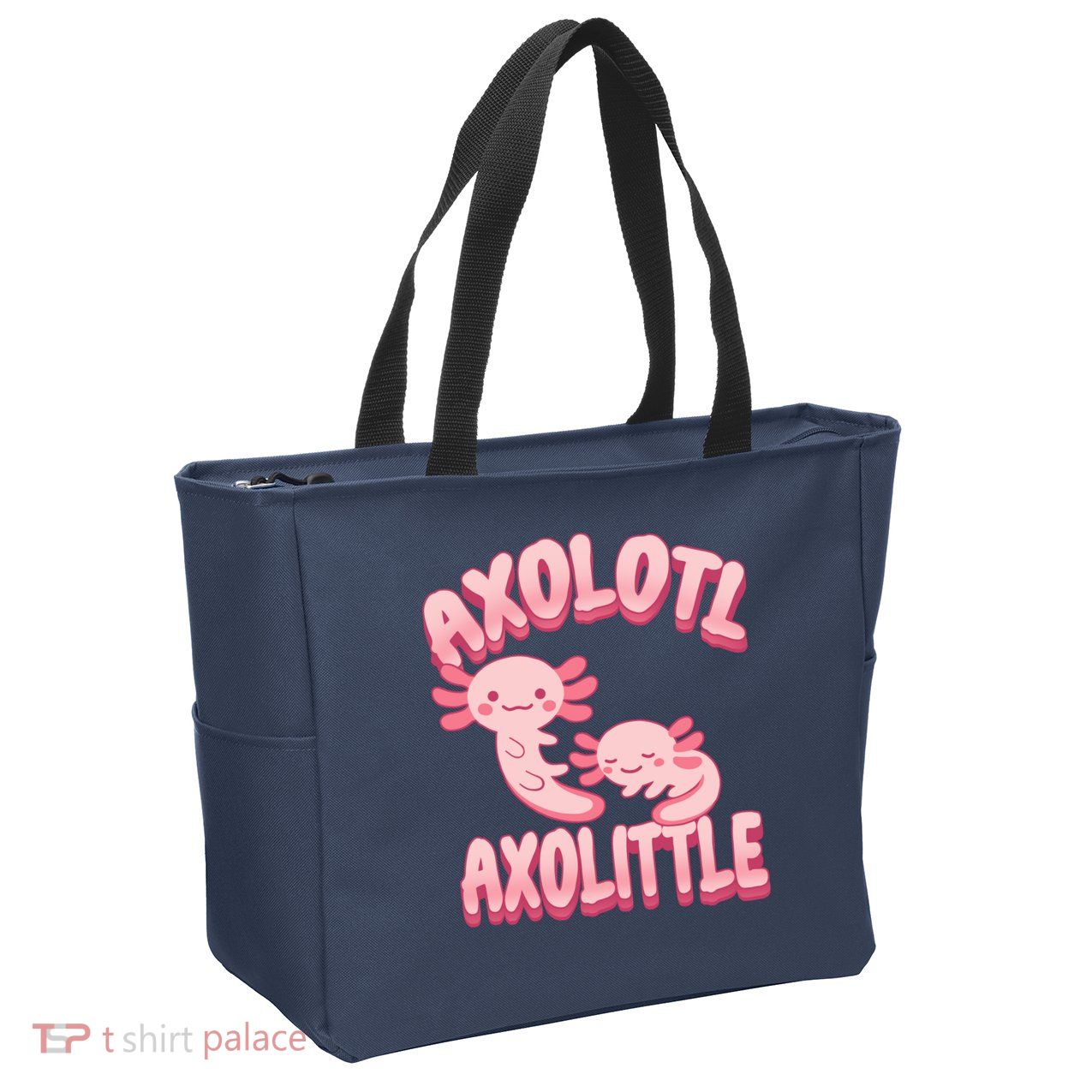 Axolotl Axolittle Zip Tote Bag