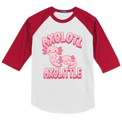 Axolotl Axolittle Kids Colorblock Raglan Jersey