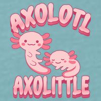 Axolotl Axolittle Sueded Cloud Jersey T-Shirt
