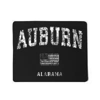 Auburn Alabama Al Vintage American Flag Mousepad