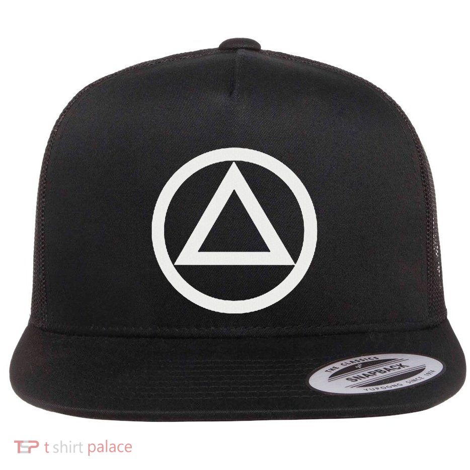 Alcoholics Anonymous Aa Insignia. Flat Bill Trucker Hat