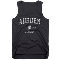 Auburn Alabama Al Vintage Athletic Sports Design Tank Top