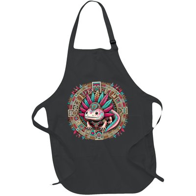 Aztec Axolotl Art Mexican Apron