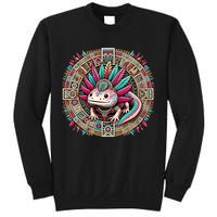 Aztec Axolotl Art Mexican Sweatshirt