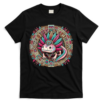 Aztec Axolotl Art Mexican T-Shirt