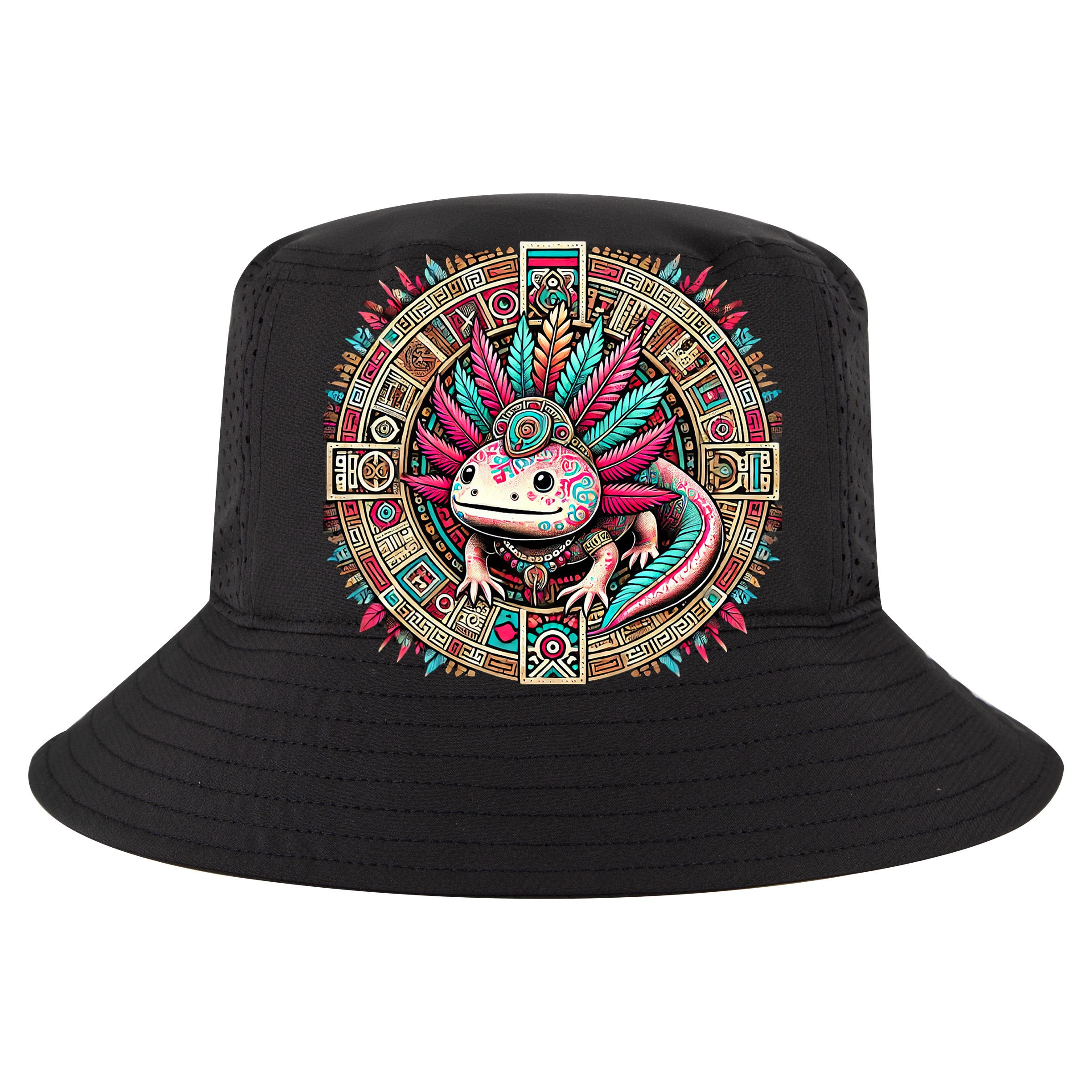 Aztec Axolotl Art Mexican T-Shirt