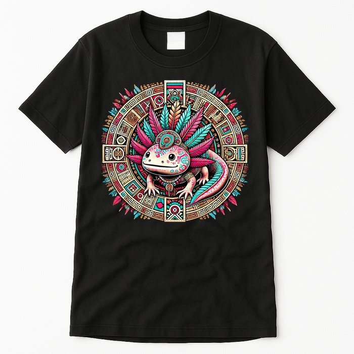 Aztec Axolotl Art Mexican Tall T-Shirt