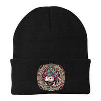 Aztec Axolotl Art Mexican Beanie