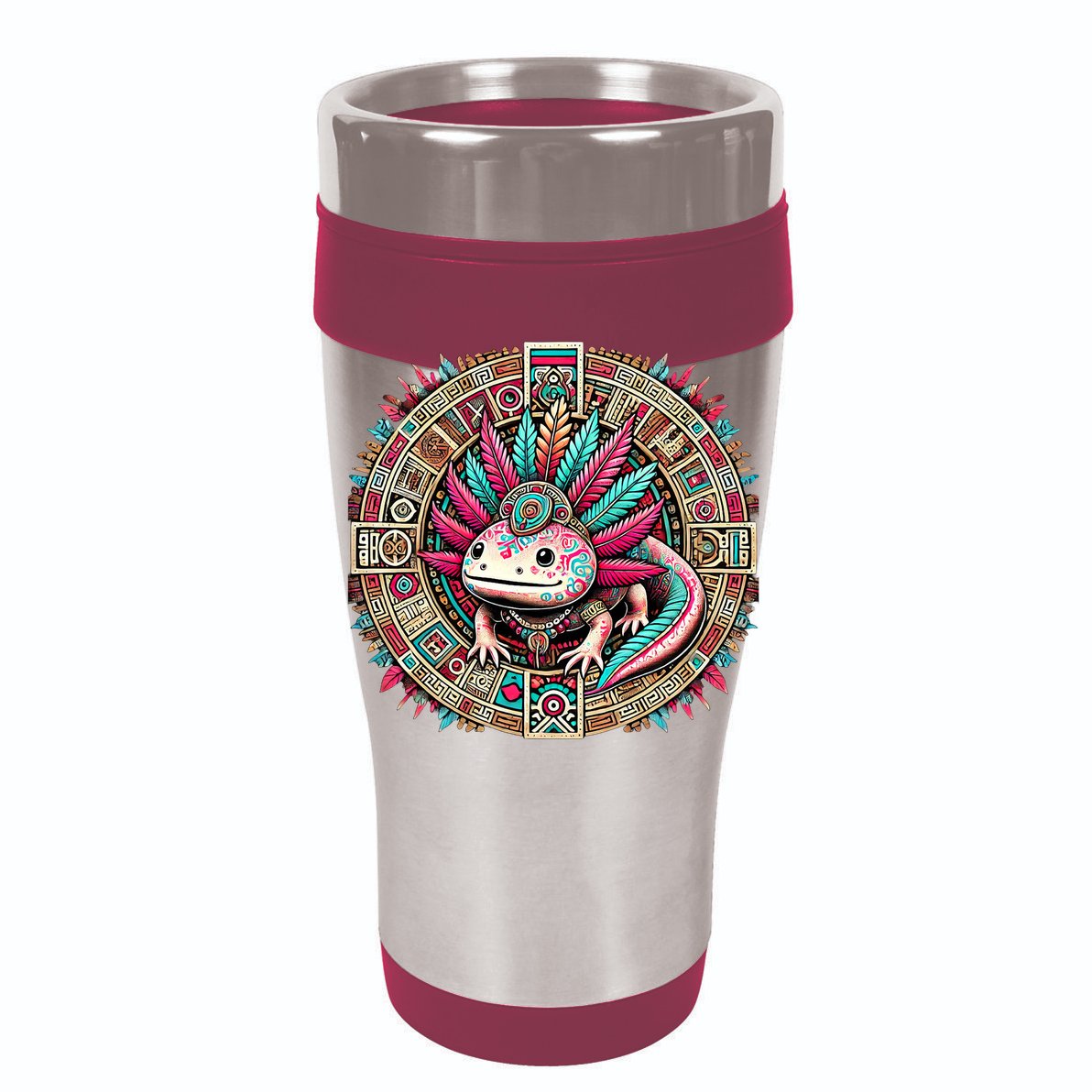 Aztec Axolotl Art Mexican Mesh Reversible Basketball Jersey Tank