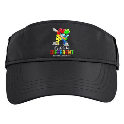 Autism Awareness Acceptance Kid Boy Its Ok To Be Different Adult Drive Performance Visor
