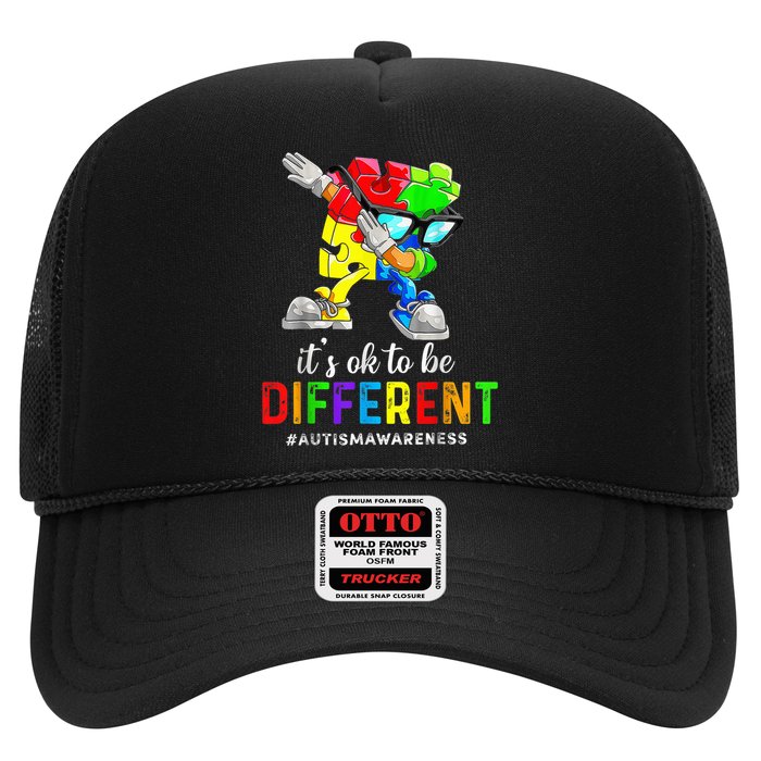 Autism Awareness Acceptance Kid Boy Its Ok To Be Different Hat