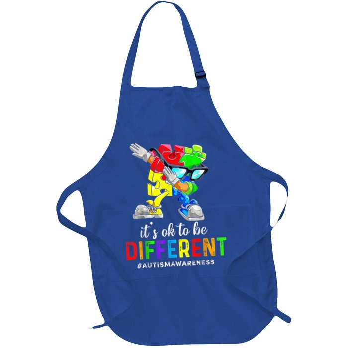 Autism Awareness Acceptance Kid Boy Its Ok To Be Different Apron