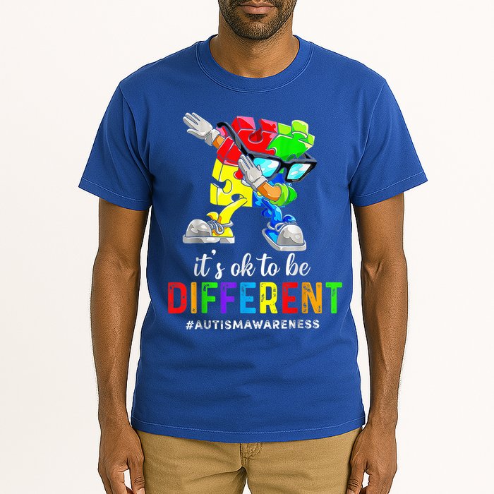 Autism Awareness Acceptance Kid Boy Its Ok To Be Different Tall T-Shirt