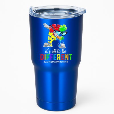Autism Awareness Acceptance Kid Boy Its Ok To Be Different Tumbler