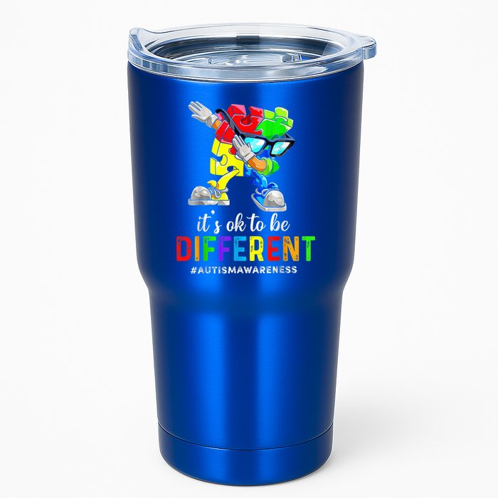 Autism Awareness Acceptance Kid Boy Its Ok To Be Different Tumbler